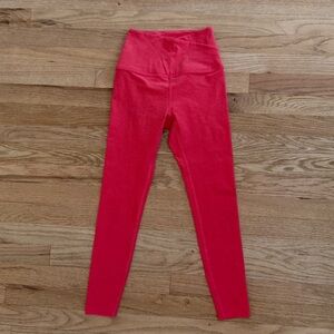 Beyond Yoga Hot Pink Crossover Leggings